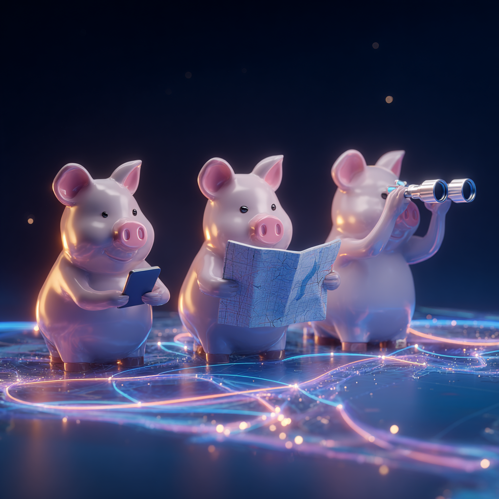 Scout & Runner — tatlong piggy banks na nagva-validate ng telecom